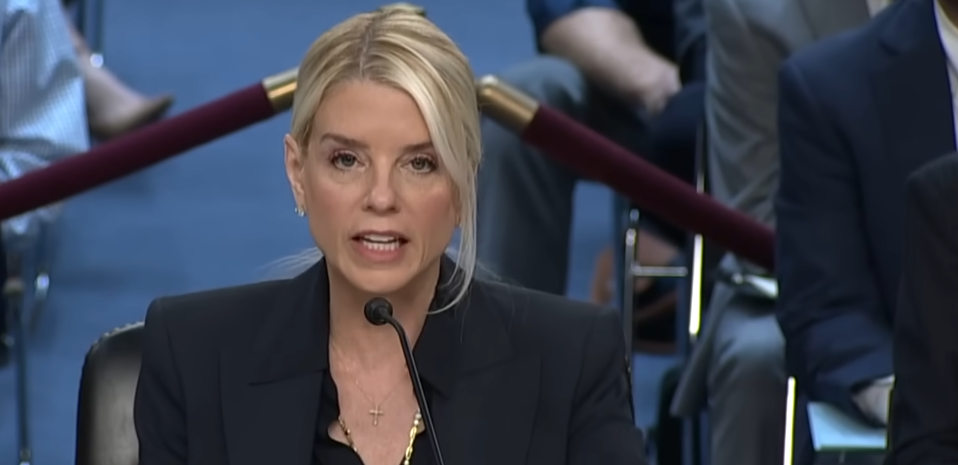 Why is pam bondi testifying