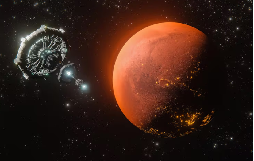 Mars Meteorite Garnet Discovery
