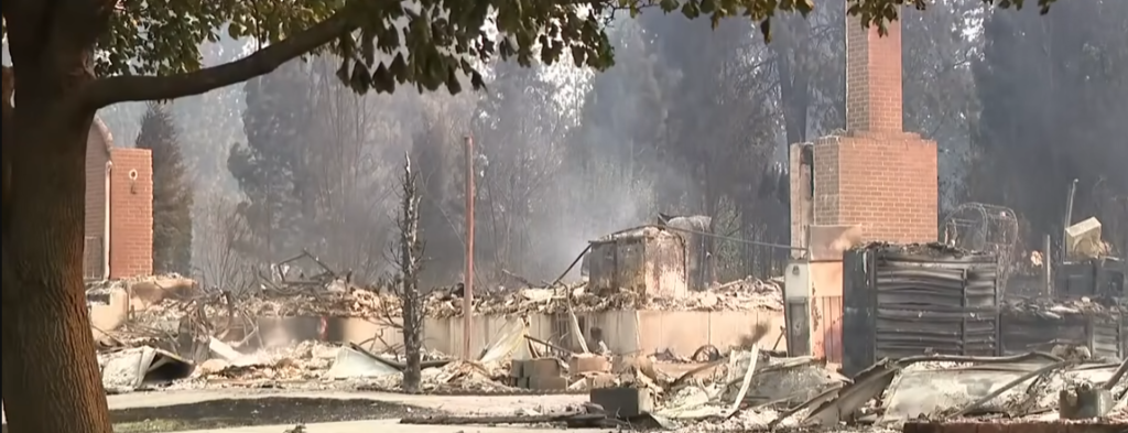 Spokane Washington Fires