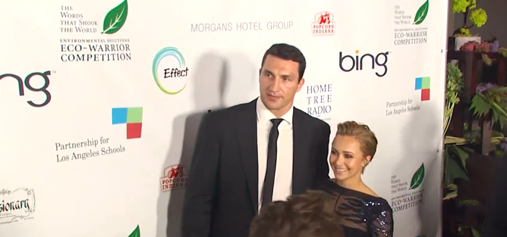 Hayden Panettiere and Wladimir Klitschko