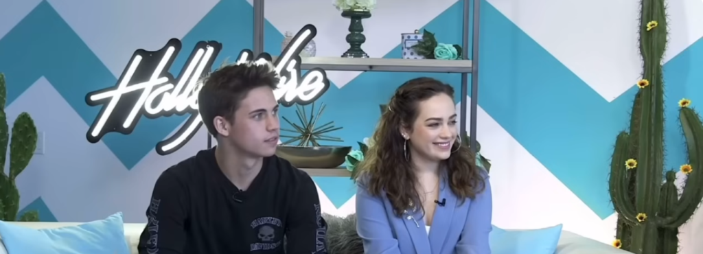 Mary Mouser and Tanner Buchanan