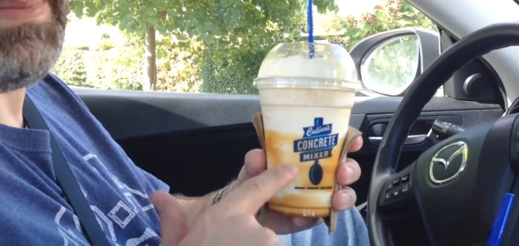 Salted Caramel Pumpkin Concrete Mixer