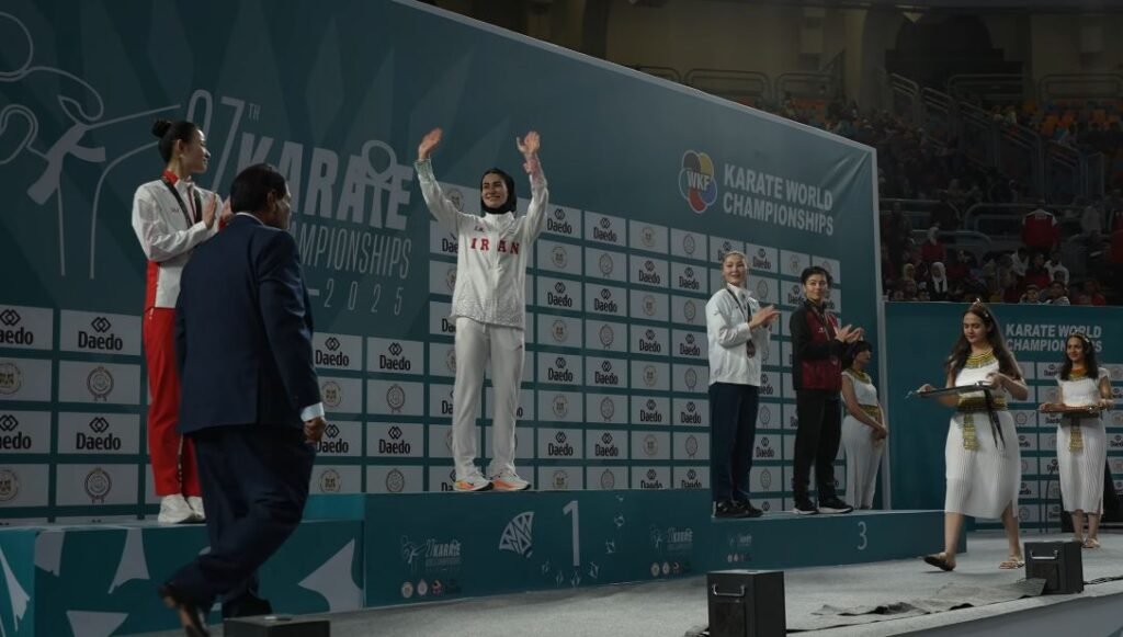 Who is the current world karate champion.